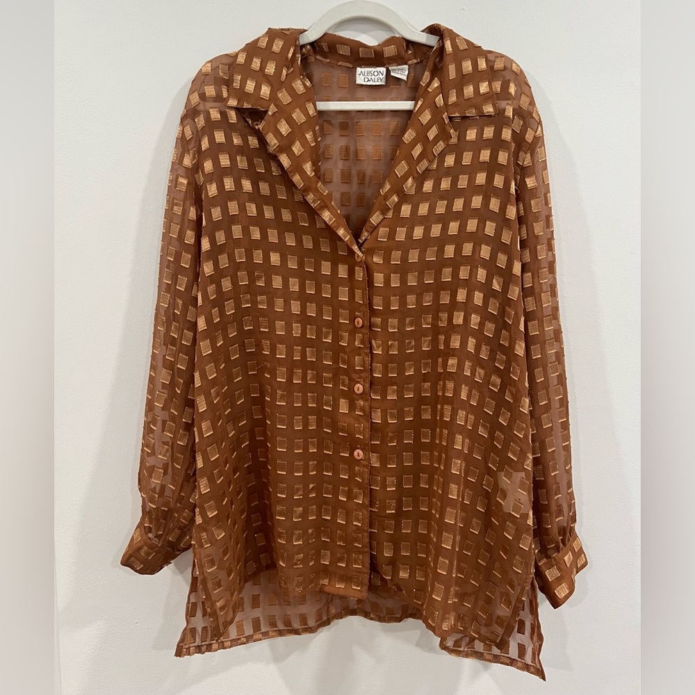 Button down blouse
